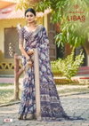 Libas Vol 5 By Kashvi Dull Moss Daily Wear Saree Wholesalers In Surat
